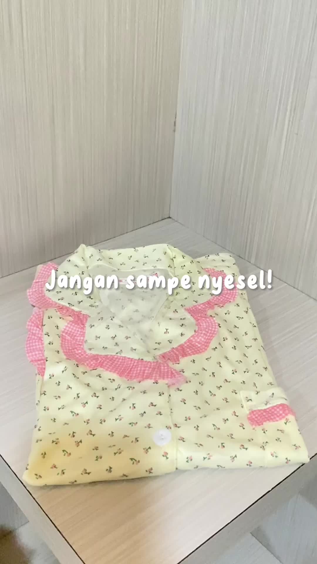 Nari Sleepwear Ungu Baju Tidur Wanita Dewasa Lengan Pendek Celana Pendek Motif Bunga Renda Piyama Import Fashion Korea Setelan Premium Pajamas Set