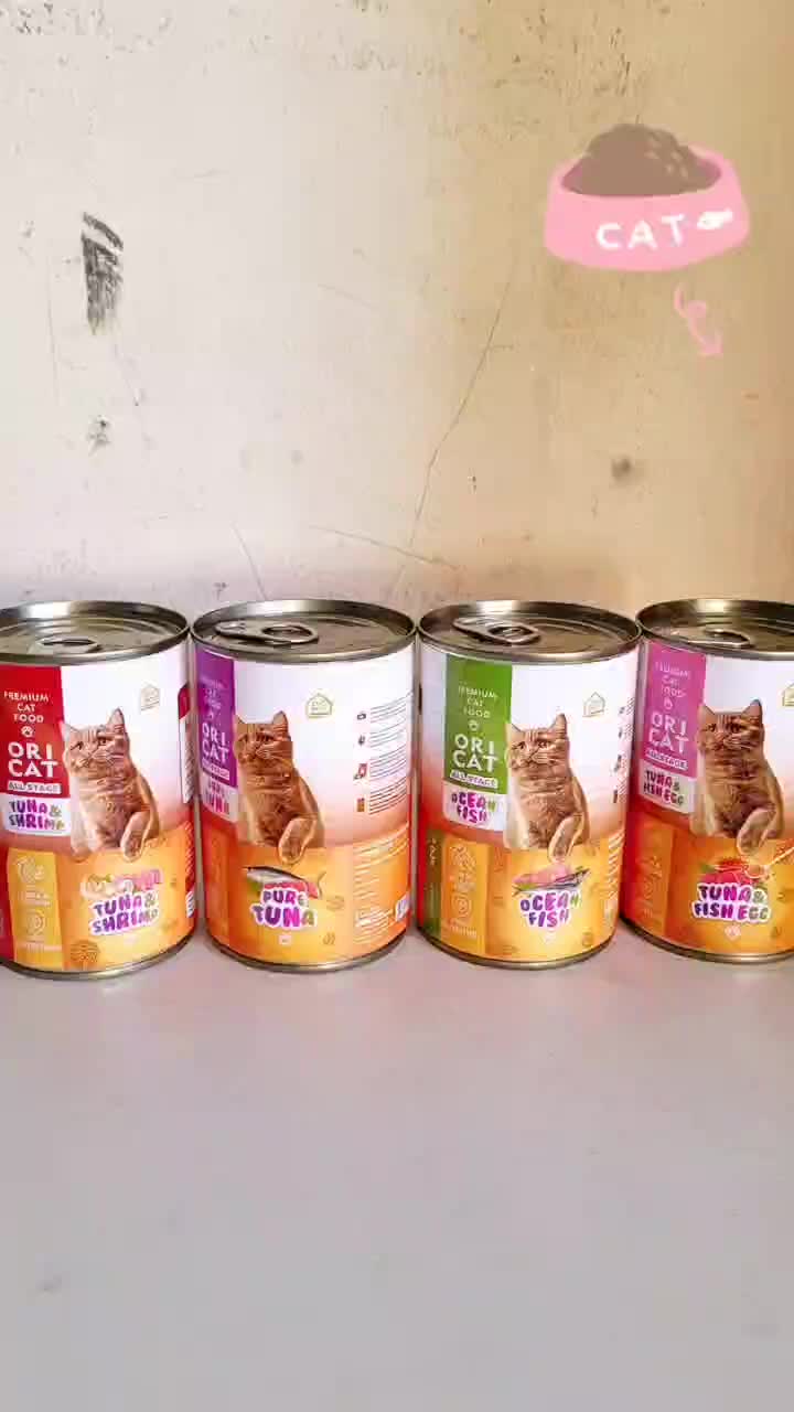 Ori cat kaleng 400gr oricat makanan basah kucing