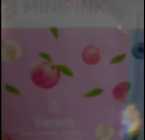 MINIPINK Sheet Mask Fruit Plant Masker Mencerahkan & Melembabkan Wajah - MP001