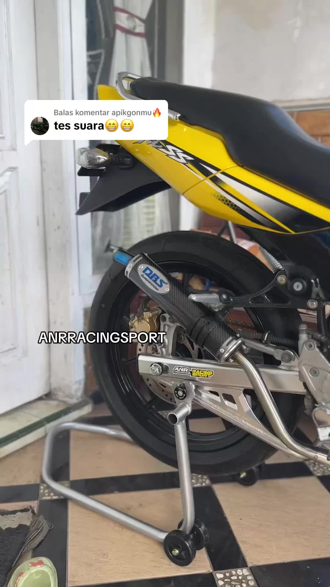 Silincer Knalpot DBS Carbon Ninja R RR 2tak - Cocok untuk Semua Jenis Motor 2tak - Motorcycle
