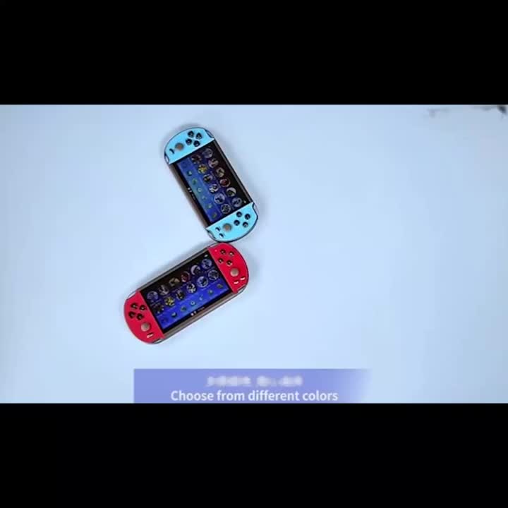 PSP X12/X7PRO Gameboy PS1 Bawaan 20.000+game 8GB 5,1 inci handheld game console Support HDMI Retro Game Console