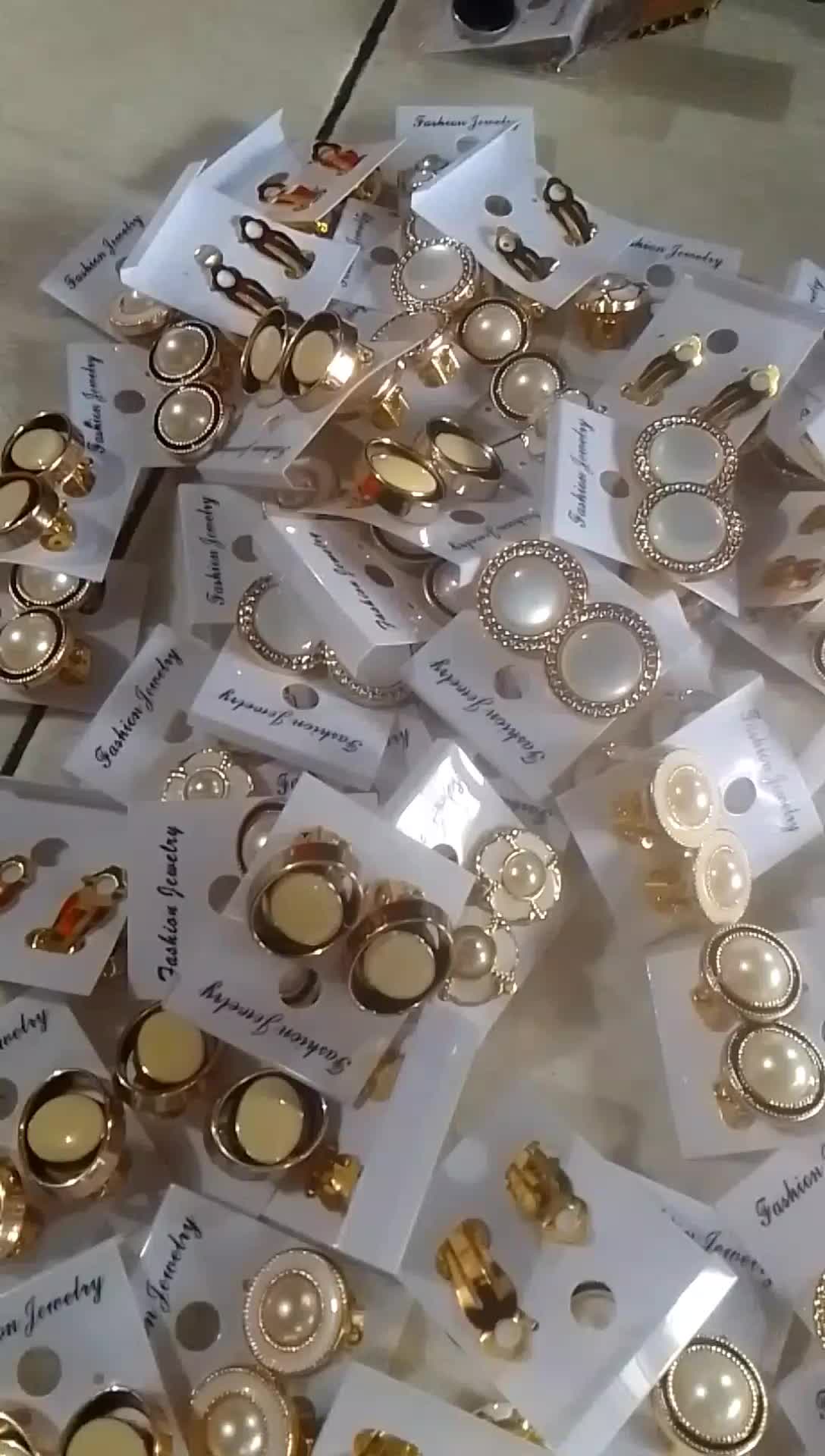Anting Klip Hijab Non Hijab/Anting Jepit - Earrings