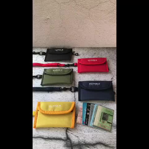 Humble Mans | Sling Pouch BRUNO Dompet Kartu Koin Dompet STNK Dompet Kalung Mini