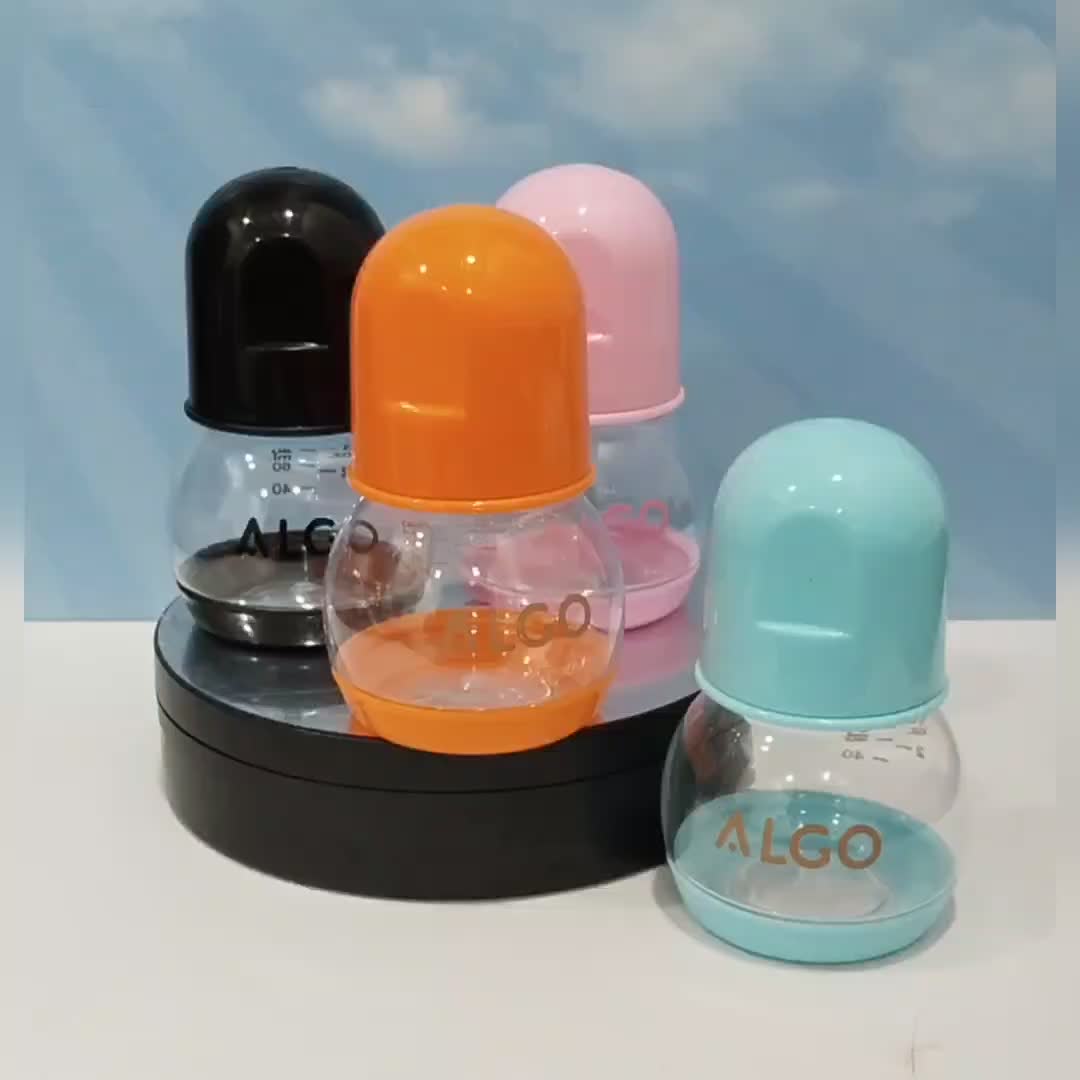 Botol Susu Wide Neck ALGO 80 ml / Botol Susu Bayi / Botol Susu 0-3 bulan / botol susu dot lebar