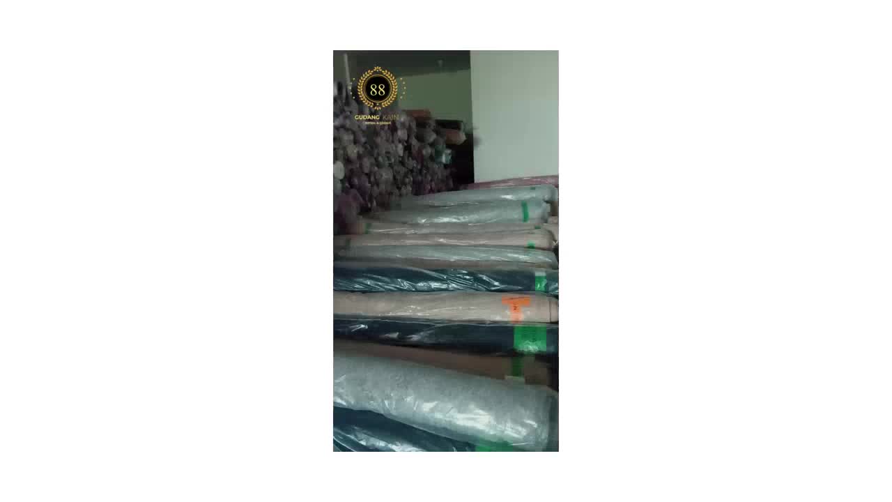 Kain Satin Velvet Saten Velvet Polos Bridesmaid Meteran Premium Grade A indonesia teracota sutra & satin