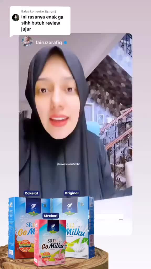 Sr12 GoMilku Susu Bubuk Kambing Original Drink Powder
