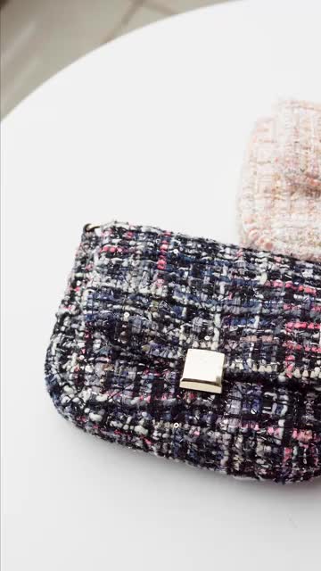 HONYAN LIVE Tas Selempang Wanita Wicha Sling Bag Kulit Rajut Kekinian Tas Fashion Wanita Trendy Import Exclusive