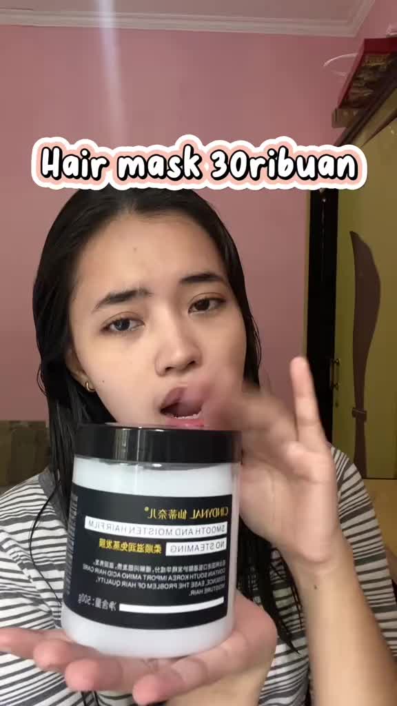 Cindynal Hair Mask Masker Rambut Smooth and Moisten 500gr Perawatan Salon Mengatasi Rontok dan Keriting