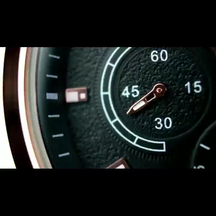 Jam Tangan Pria Asli Kulit Anti Air Kronograf Olahraga Free BOX Kartu Garansi