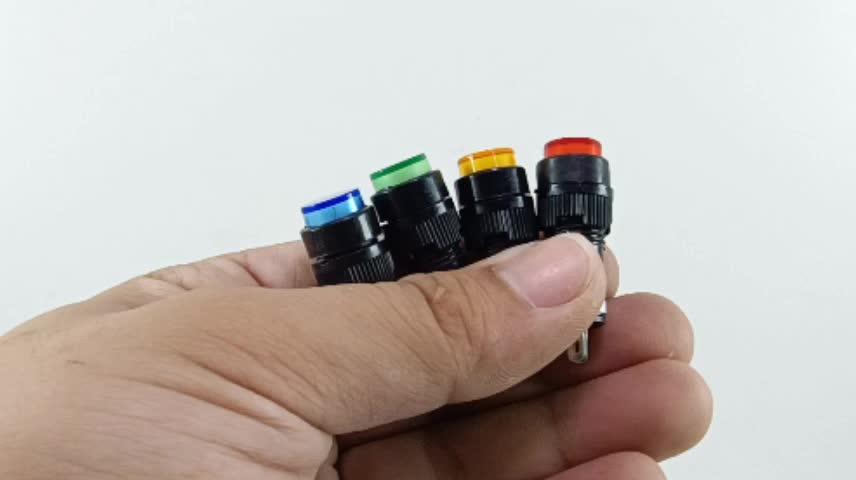 Pilot Lamp 10mm 220V AC Lampu LED Indikator