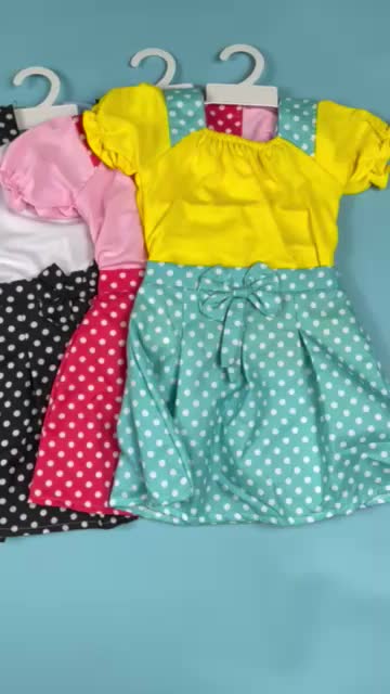 Setelan Baju Anak Perempuan Model Rok Dan Baju Untuk Usia 1-7 Tahun + Baju Anak Perempuan Bahan Nyaman Dipaki