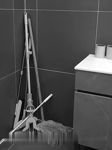 TABLETPCMALL Alat Gantung Sapu Pel Hanger Hook Gantungan Sapu Pel Multifungsi 1 PC