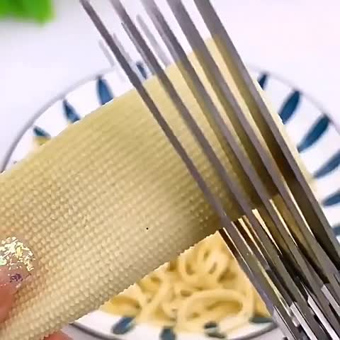 UNIQSOO Gunting Sayur 5 Lapis Stainless Steel Alat Pemotong Daun Bawang Cabe Cabai 5 Layer Multifungsi Serbaguna CF075