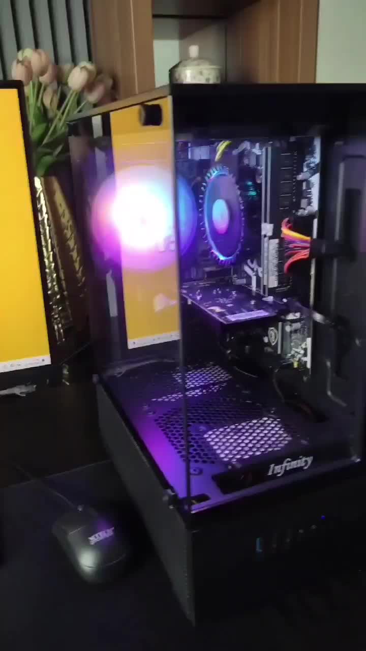 FULL SET - PC Gaming Core i5 3470 | GTX 750 TI 4GB | 8GB | LED 19" | SSD | Keyboard Mouse