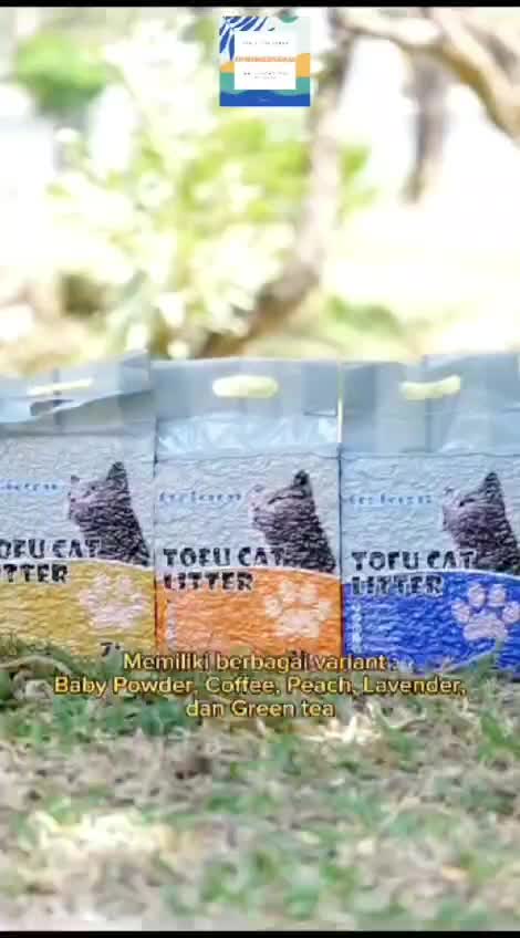TOFU CAT LITTER PASIR KUCING PASIR GUMPAL PASIR WANGI TOFU POM POM TOFU TOMI TOFU COMFORCAT