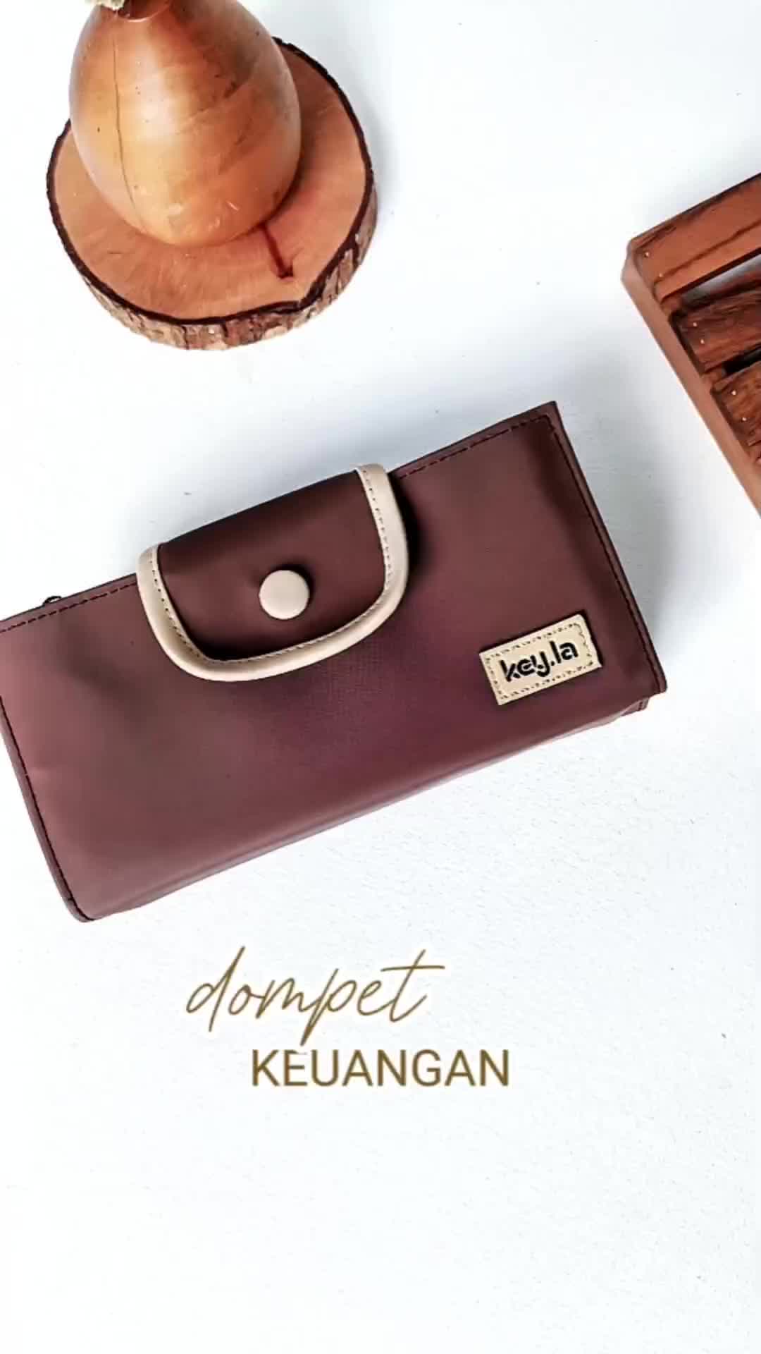 KEY.LA DOMPET KEUANGAN 6 RUANG DOMPET WANITA TERBARU