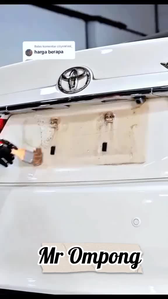 mr ompong cairan pembersih penghilang jamur kaca mobil dan body mobil Car Karet Lap 250ml free lap kuas spon sarung tangan