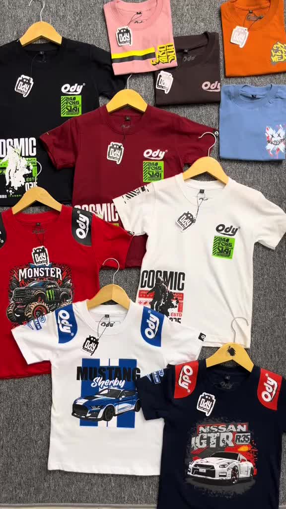 Baju Anak Laki Laki Distro Terbaru Motif Sablon Depan Belakang Usia 3-12 Tahun - Fashion