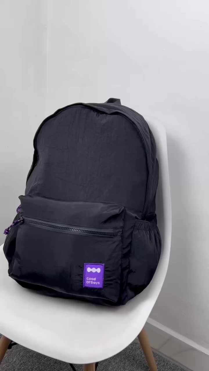 GOKI goodolddays - Backpack | Tas Sekolah | Tas Kerja | Tas Gendong | Tas Laptop | Ransel Unisex | Laptop 16 inch