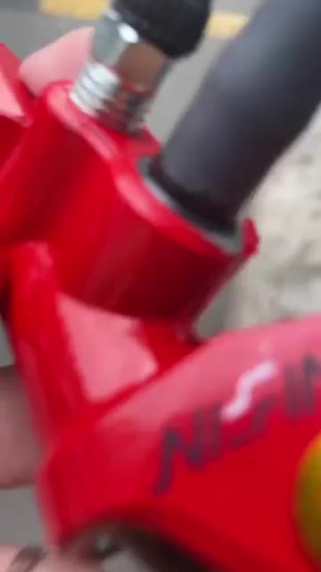 Master Rem Set Tabung Izumi Kiri Kanan Universal Hitam & Gold untuk Beat Vario Mio KLX RX King Sepeda Motor Berkualitas Tinggi  Motorcycle
