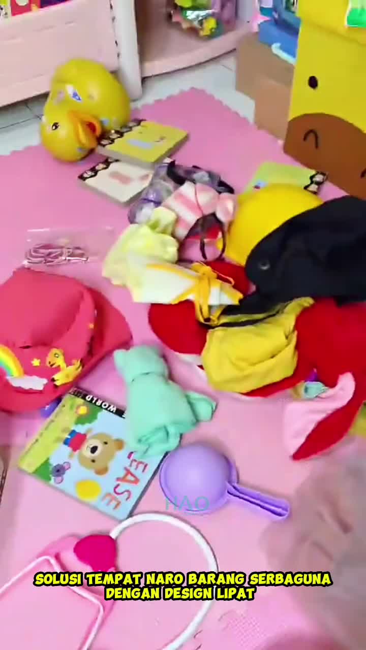 [HAO] TEMPAT PENYIMPANAN KERANJANG PENYIMPANAN LIPAT / STORAGE BOX MINI KERANJANG STORAGE SERBAGUNA BAG