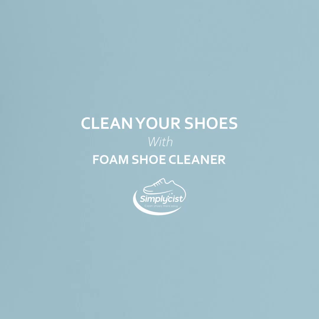 Simplycist Foam Shoee Cleaner/Pembersih Sepatu Instan Tanpa Air 400ML