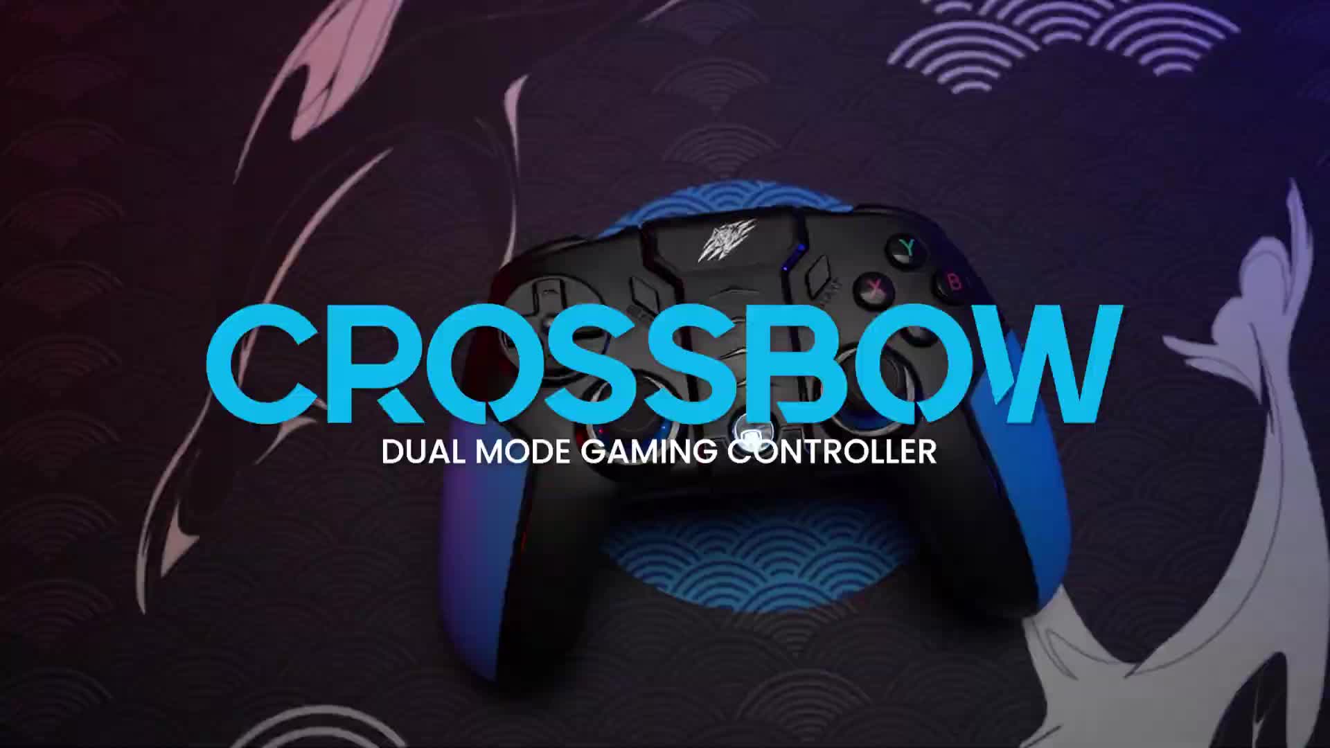 Sades Crossbow G10 / G-10 Gamepad Bluetooth Dual Mode with Holder