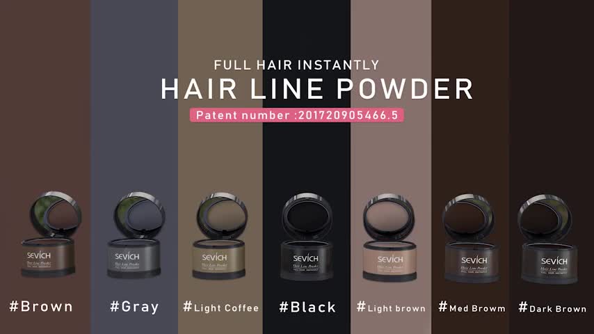 Sevich Hair Shadow Powder Bedak Rambut Tipis