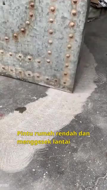 1 pcs Alat penyangga pintu + Sekrup - pintu kayu baja plastik tua braket bawah pintu geser palet pintu kayu penstabil - MERAH