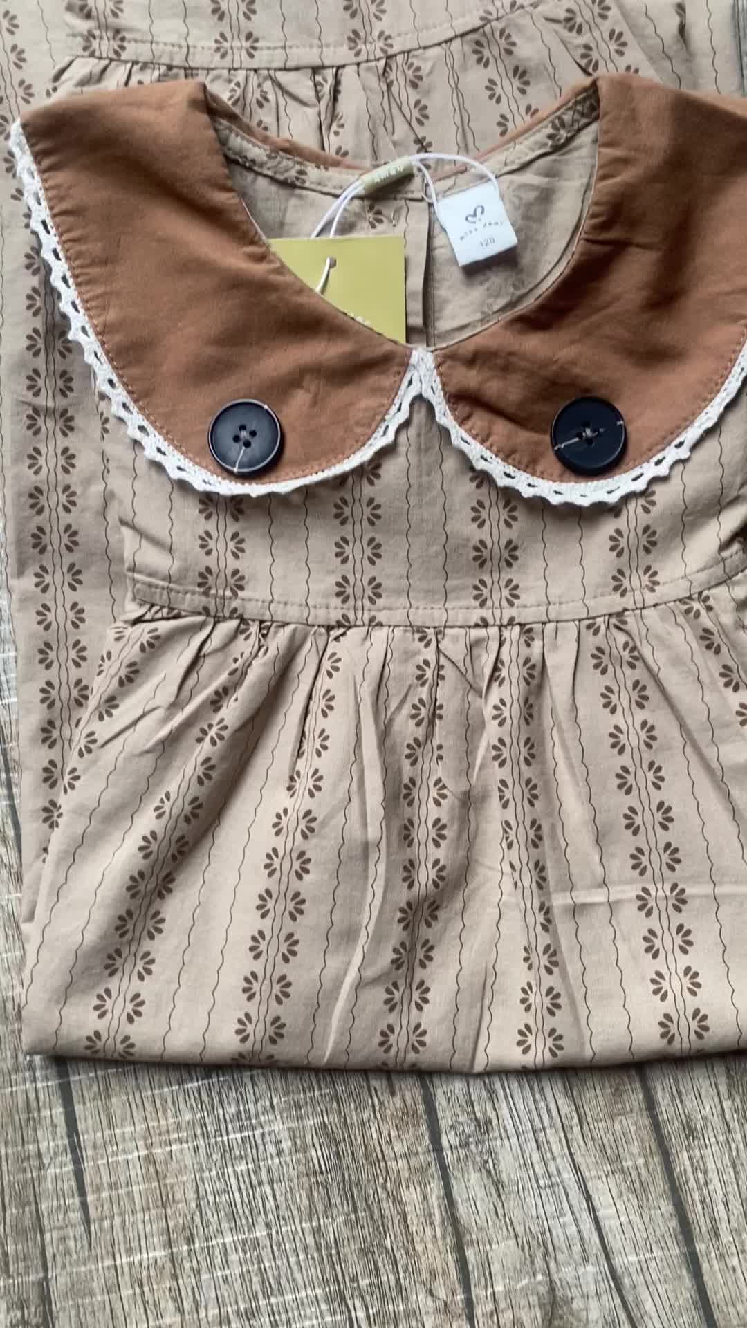 DRESS IMPORT ANAK PEREMPUAN KOREAN 4-8tahun Fashion