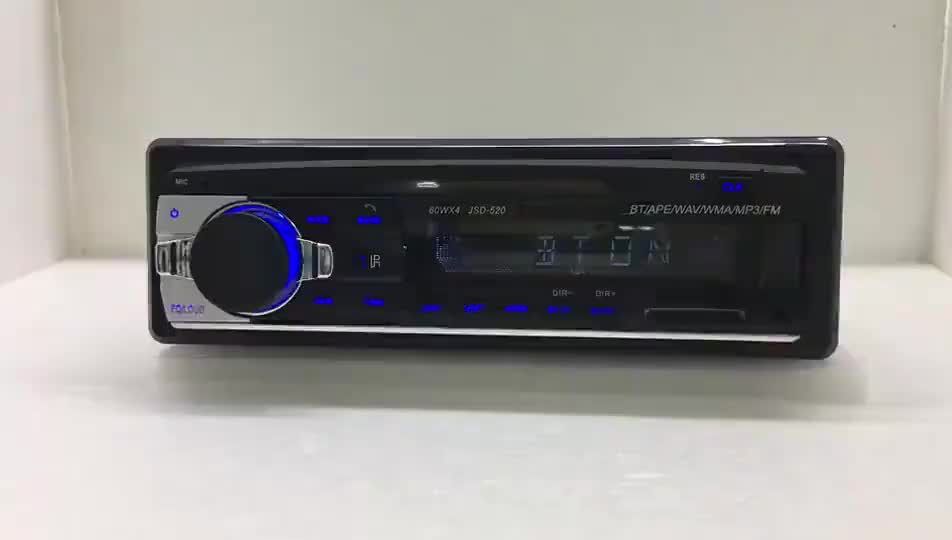 Taffware JSD-520 Tape Mobil Bluetooth 5.0 Audio Full Bass Multifungsi MP3 FM Radio ISO 1 DIN dengan Speaker Pintu 100W 5 Inch 12V