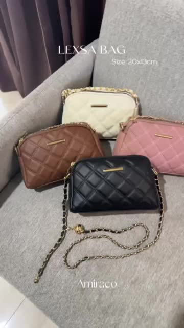 AMIRACO Tas Lexsa Bahan Kulit Pu Leather Premium Selempang Wanita