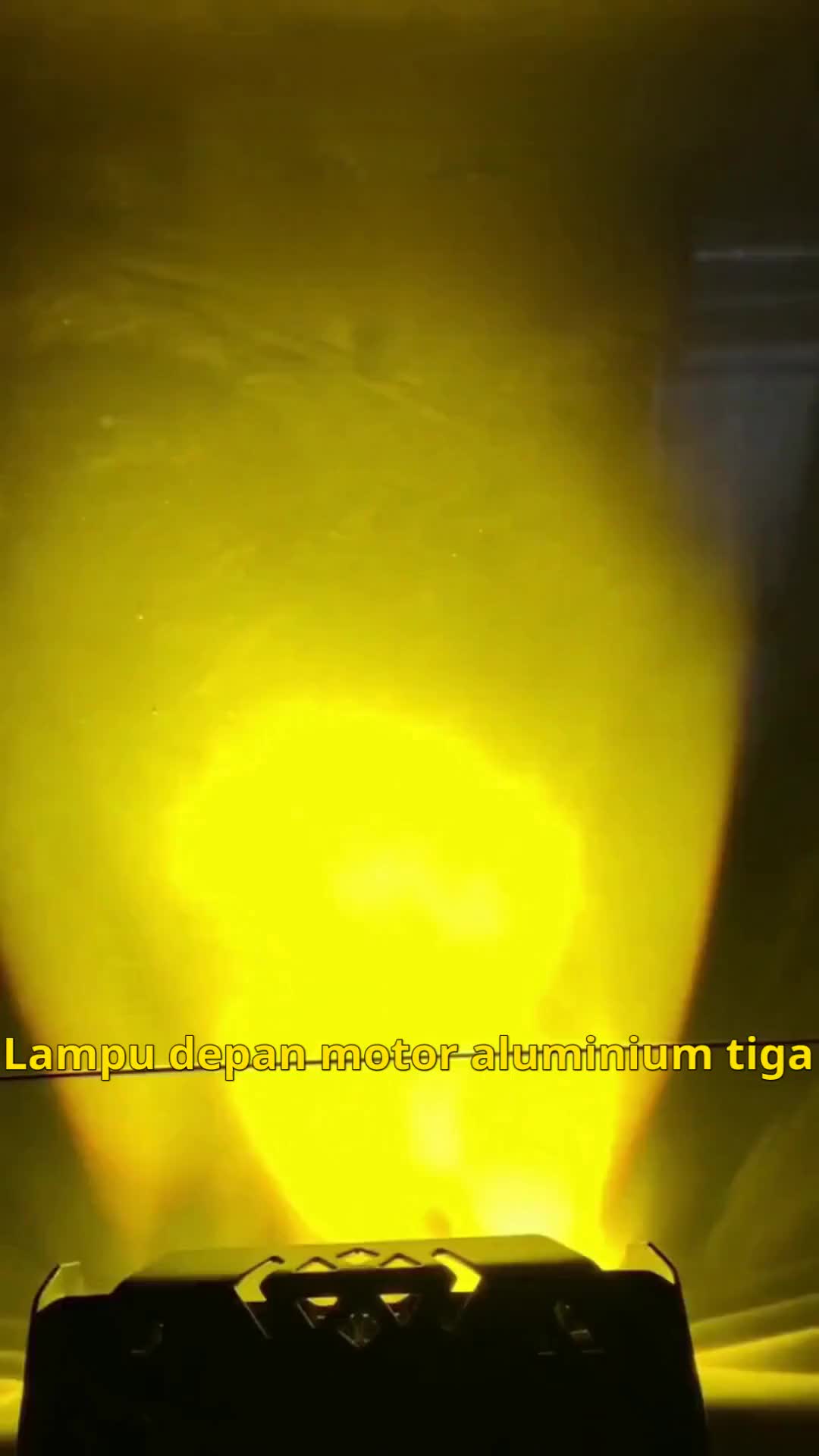 Spotlight Lampu Tembak Sorot Laser LED Foglamp SQL 3 Mata Waterproof Univesal Putih Kuning 12-24V Lampu Tembak  Mobil Dan Motor