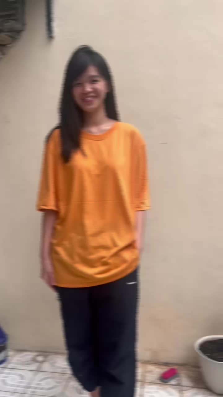 NC Kaos Oversize Baju Distro Wanita Santai Atasan Lengan Pendek Oblong Streetwear Tshirt Polos