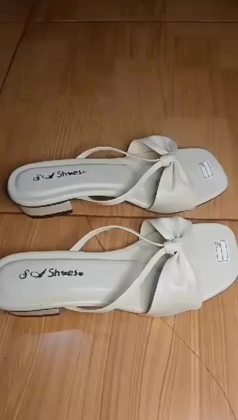 Sandal wanita hak tahu 3,5cm Mpuk kekinian model tali malon andin Hitam Kasual
