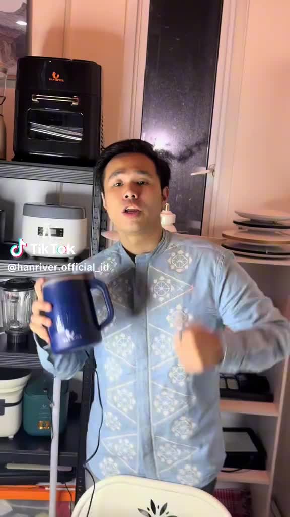 HAN RIVER Grinder Kopi Multifungsi Electrik Grinder / Penghalus Bumbu 500ML