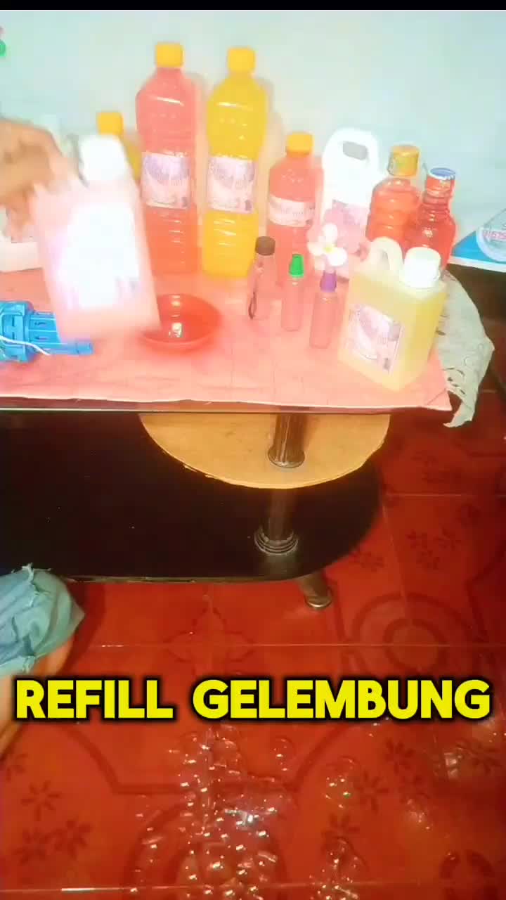 Refill gelembung balon 1000ml kemasan galon tebal  Bubble Toys Anak