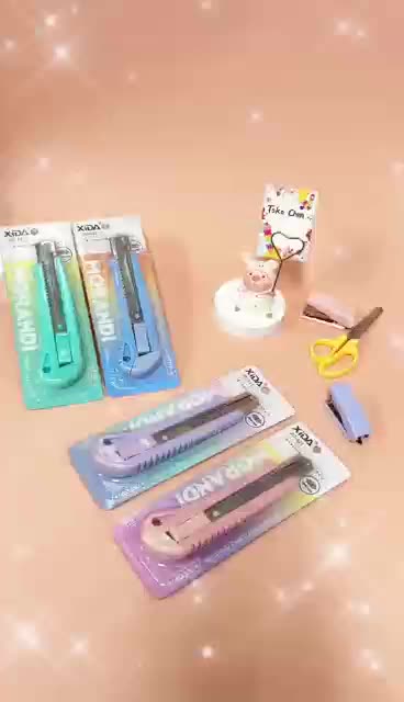 XIDA Cutter Karakter Cutter Travelling Pisau Silet Lucu Plastic