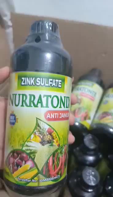 Obat Daun Kuning Pada Padi ZINK NURRATONIX ANTI JAMUR Obat Daun Kuning - Obat Daun Busuk - Obat Daun Layu - Obat Daun Padi Menguning - Obat Alami Padi Daun Kuning Dijamin Atasi Penyakit Kuning Pada Padi Jamur Merah