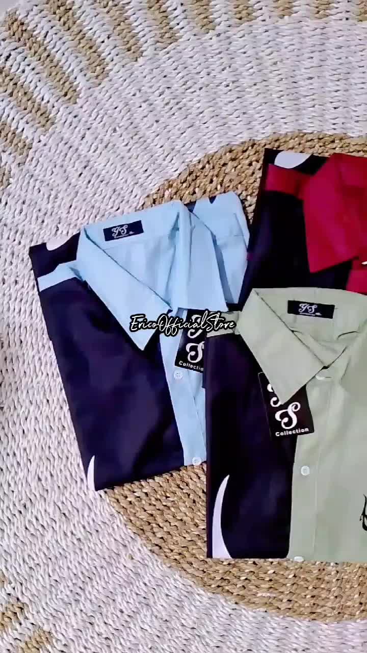 ERICO-Kemeja Fire Kasual Pria Lengan Pendek Toyobo Distro Baju