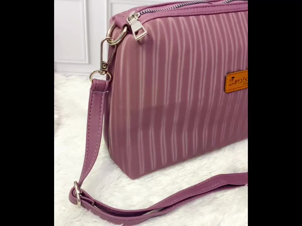 Tas selempang bahu multifungsi  slingbag yuki model kekinian salur
