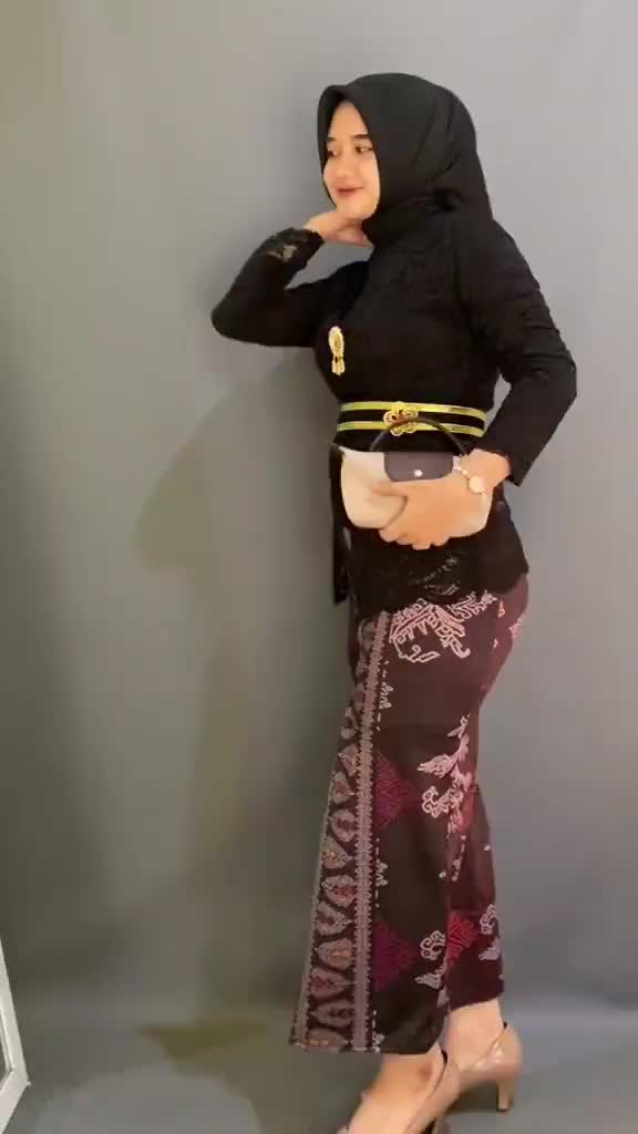 atasan kebaya kutu baru brokat / kebaya wisuda wanita maudy couple setelan