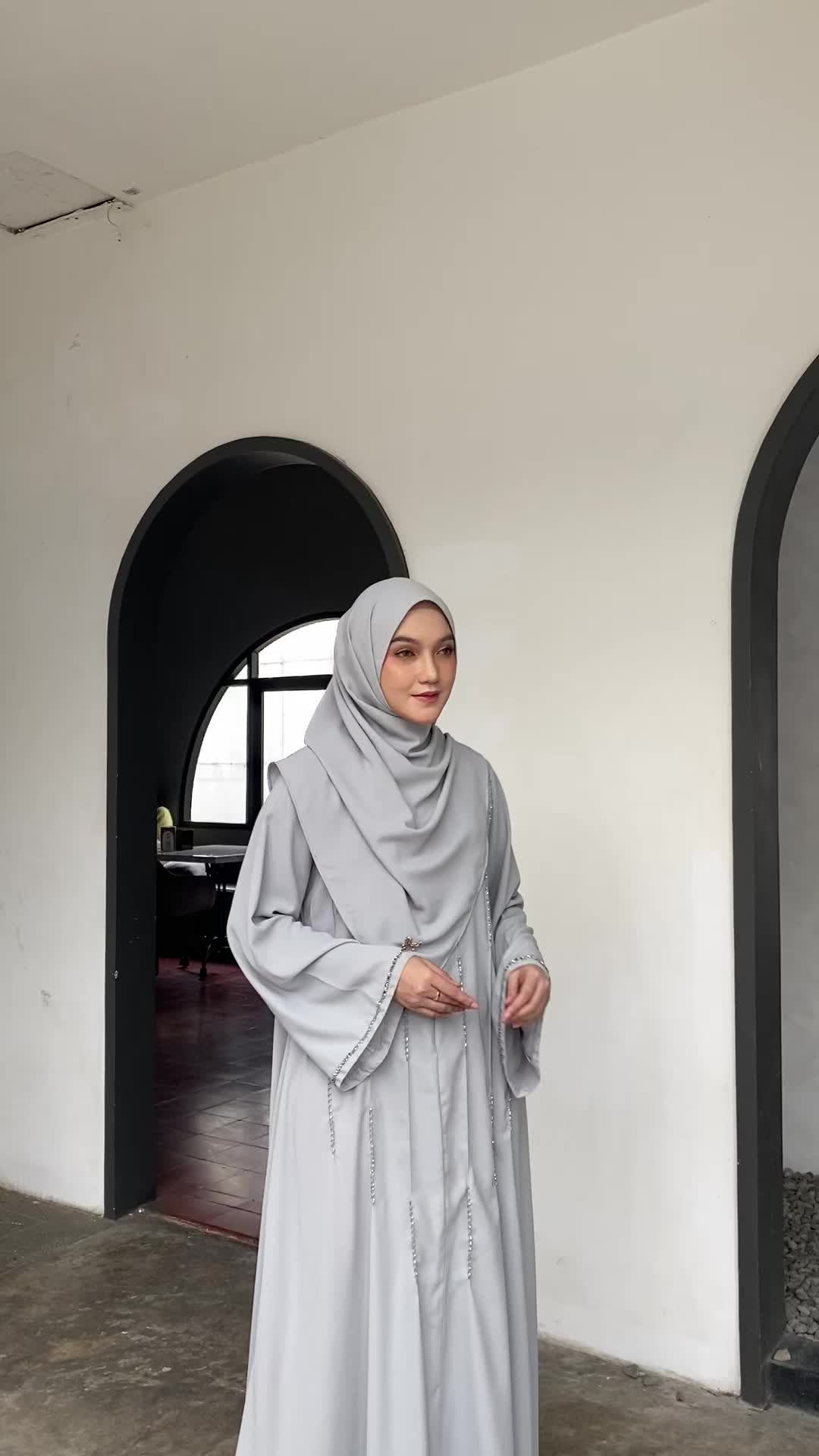 JAWHARA ABAYA bahan arabian dan cristal premium