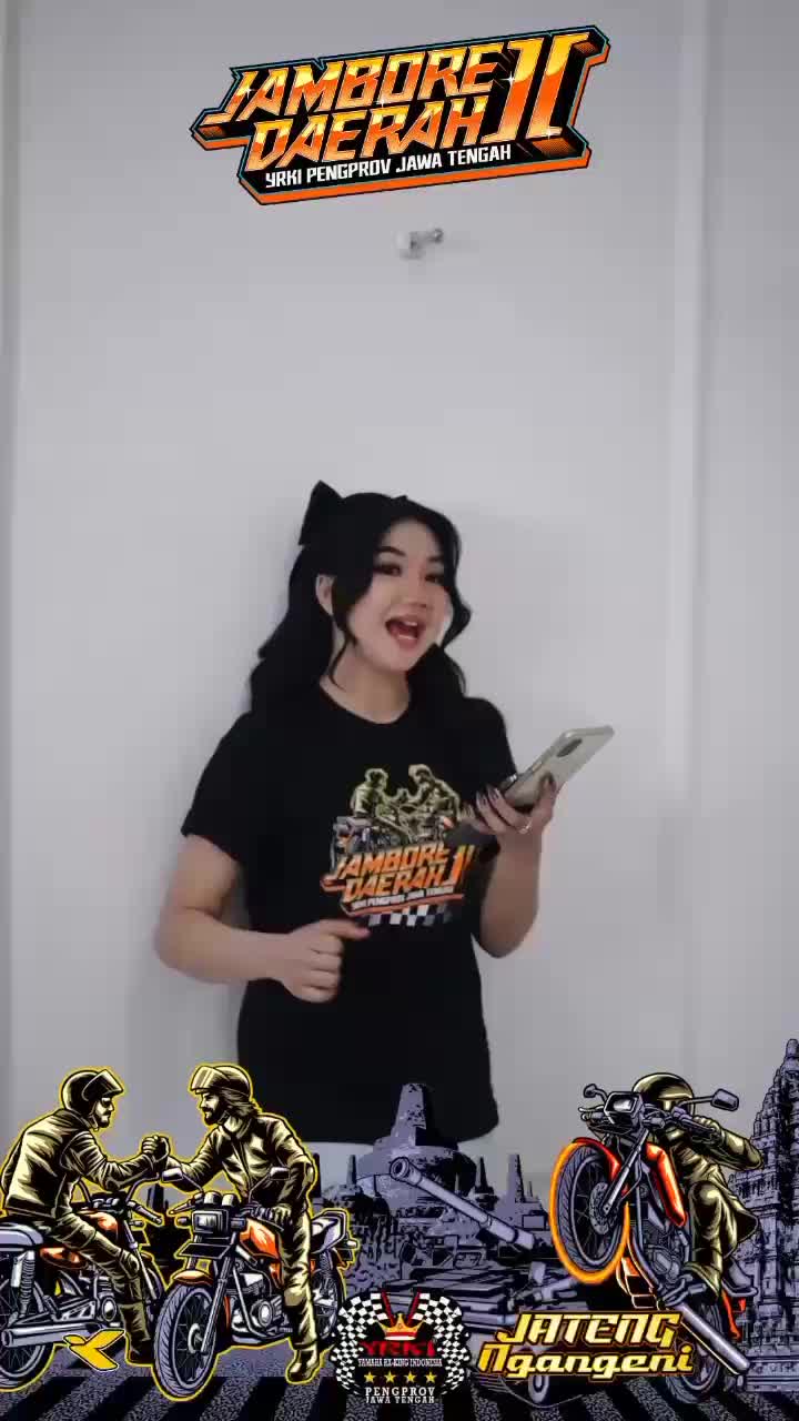 KAOS ASLI RESMI ORIGINAL 100% JAMDA II YRKI PENGPROV JATENG | KAOS JAMDA 2 RX KING JATENG Combed Hitam Sablon