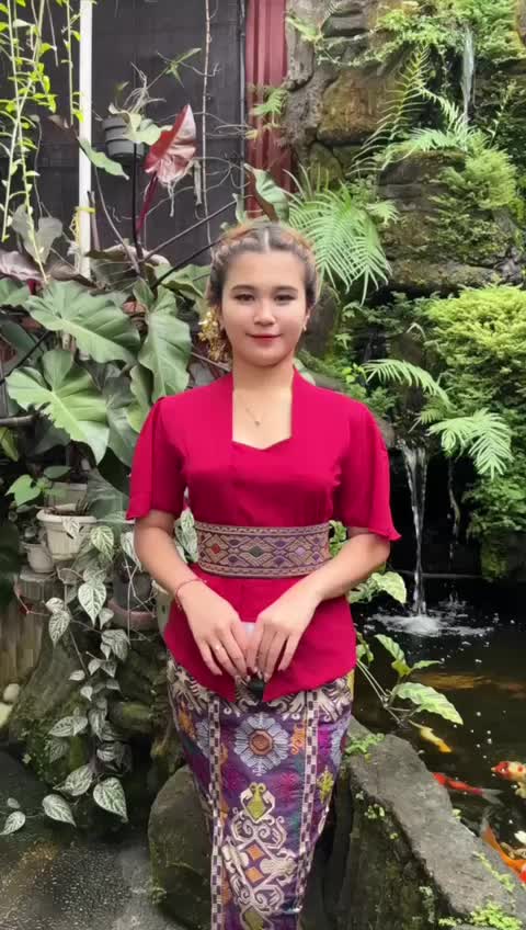 kebaya bet lengan rumbai kupu - kebaya polos pendek - kebaya kutubaru - kebaya modern - kebaya murah - kebaya bali