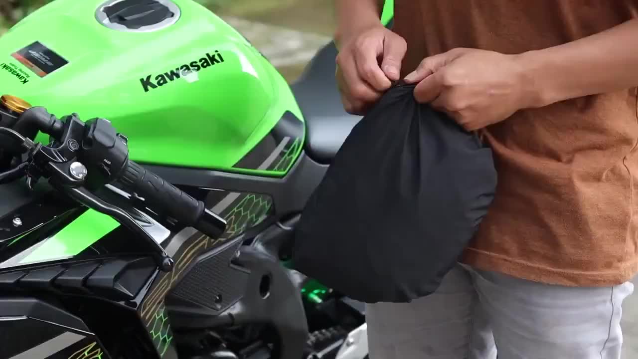 Jas Hujan Kangaroo Pengendara Motor 100% Waterproof I Kangguru Saku Mantel HP Full Seal Premium