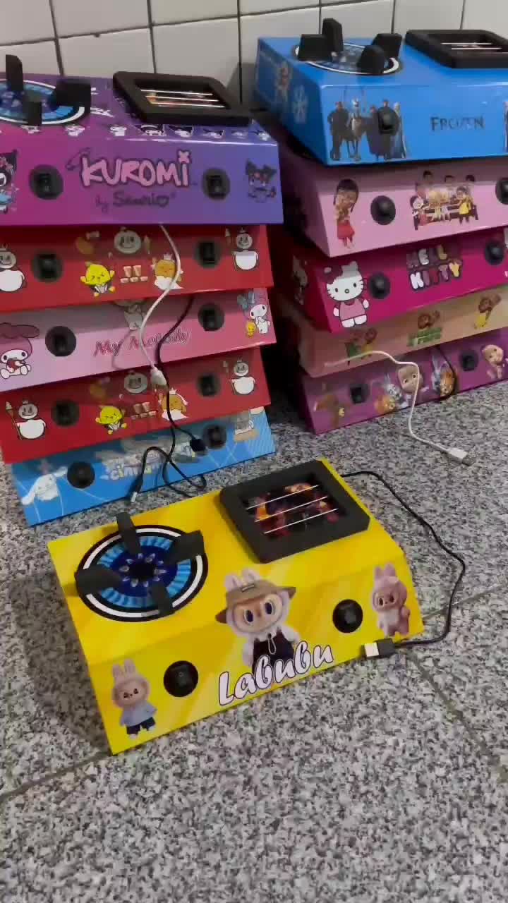 Kompor Mainan Anak LABUBU CAS Kompor 2 tunggu Set Kitchen Barbeque Dimsum