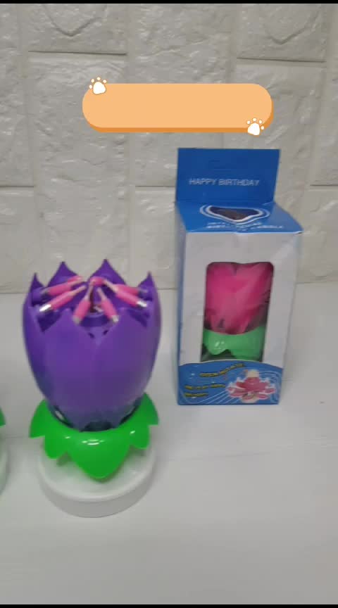 lilin ultah unik / birthday candle / lilin lotus Bunga