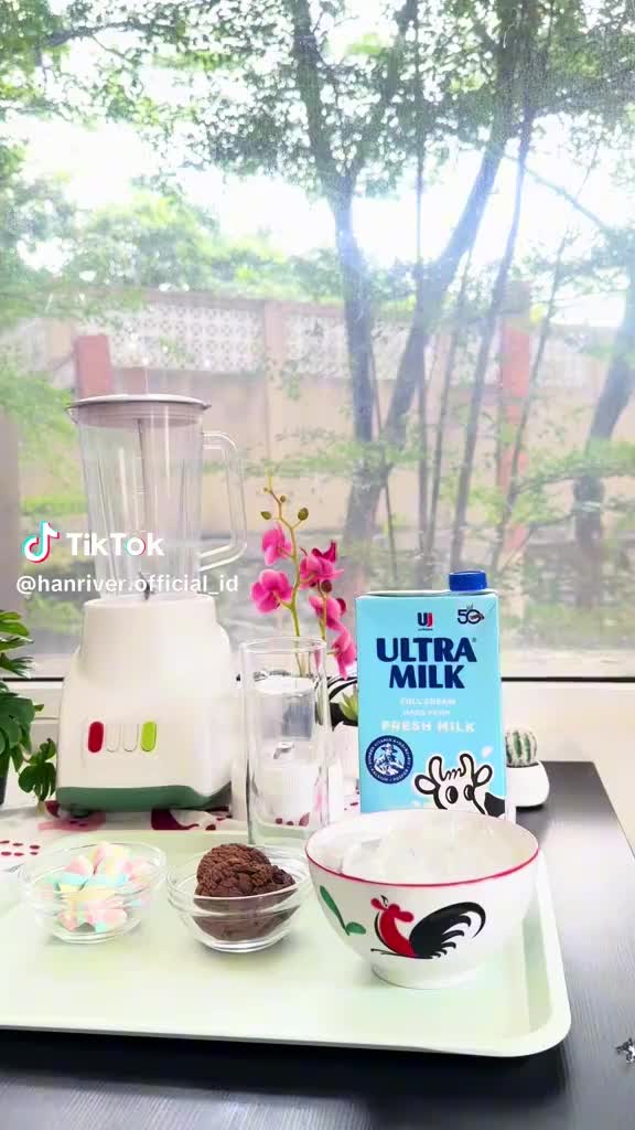 【EXCLUSIVE rizky.chikay】HAN RIVER Blender PREMIUM 2 IN1 KAPASITAS tinggi 1L double cup 300watt juicer