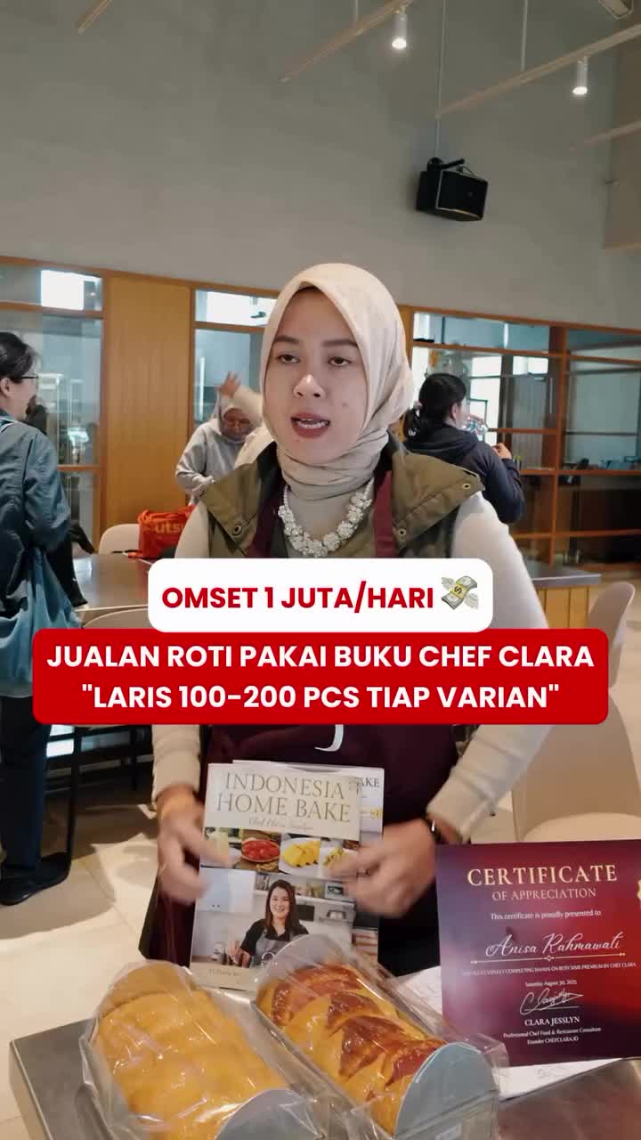Buku Resep Chef Clara INDONESIA HOME BAKE 45 Resep Pilihan